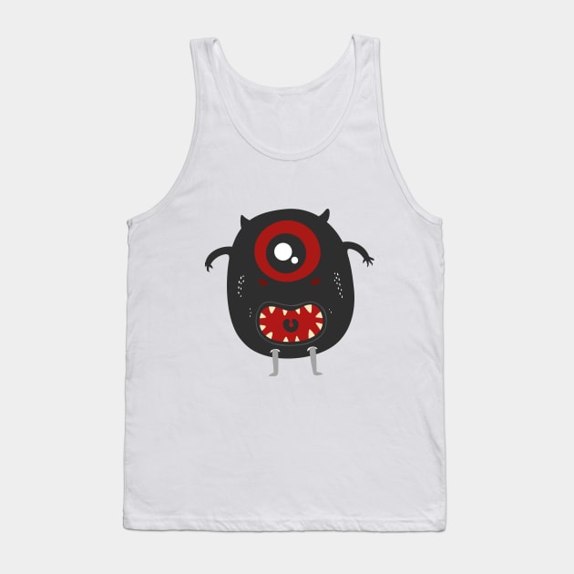 one eye monster Tank Top by mutarek